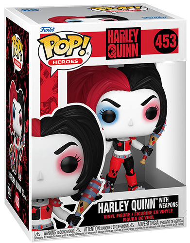 thumbnail secondaire #2 pour Dc Comics- Funko Pop 453 - Harley Quinn avec armes