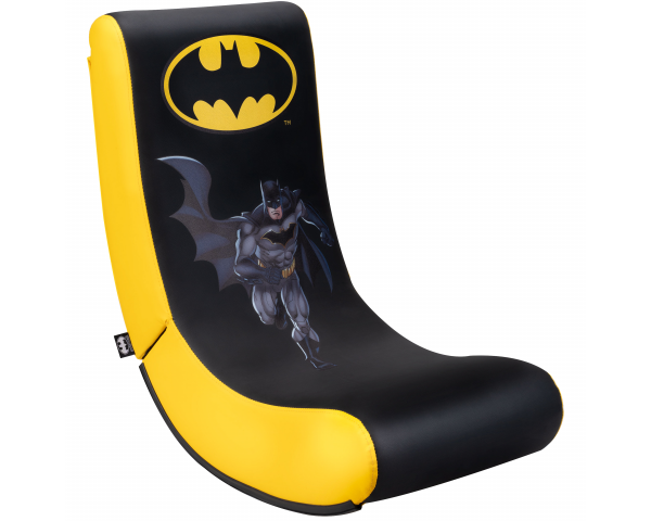 image principale pour DC COMICS-Fauteuil gamer à bascule Junior Noir et jaune - BATMAN
