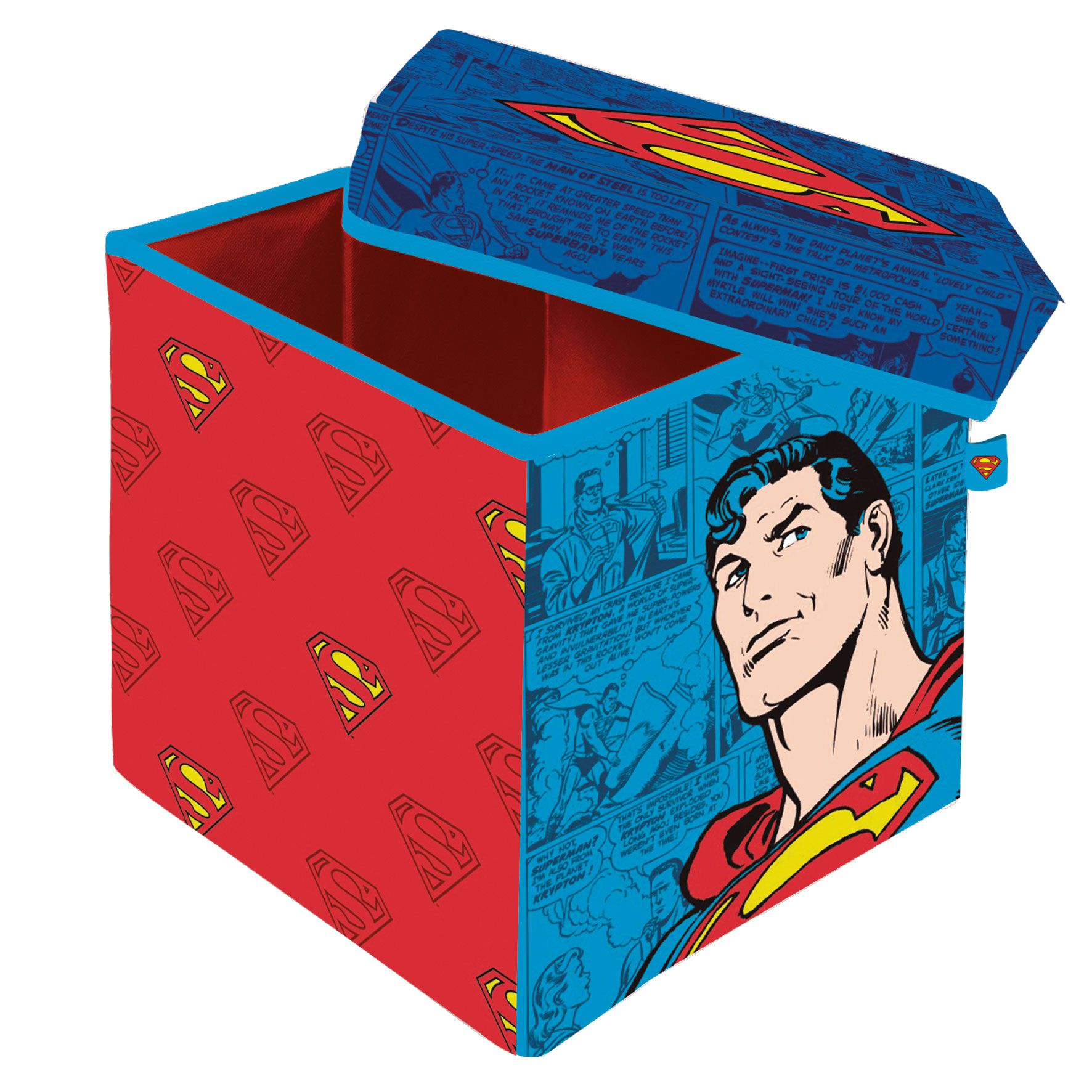 thumbnail secondaire #3 pour Dc Comics – Tabouret & Boîte de rangement – Superman 30 x 30 x 30 cm