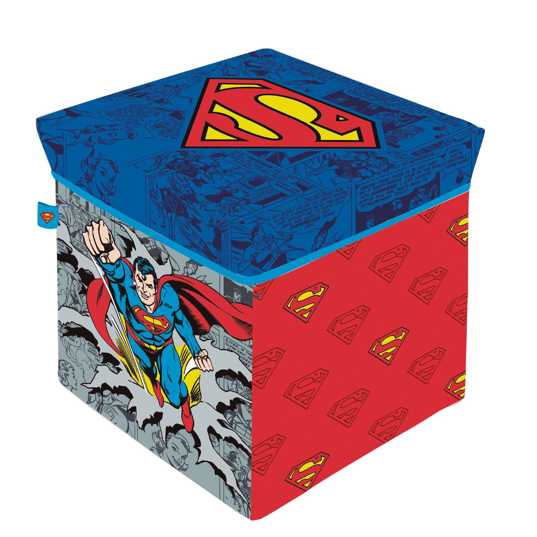 thumbnail secondaire #4 pour Dc Comics – Tabouret & Boîte de rangement – Superman 30 x 30 x 30 cm