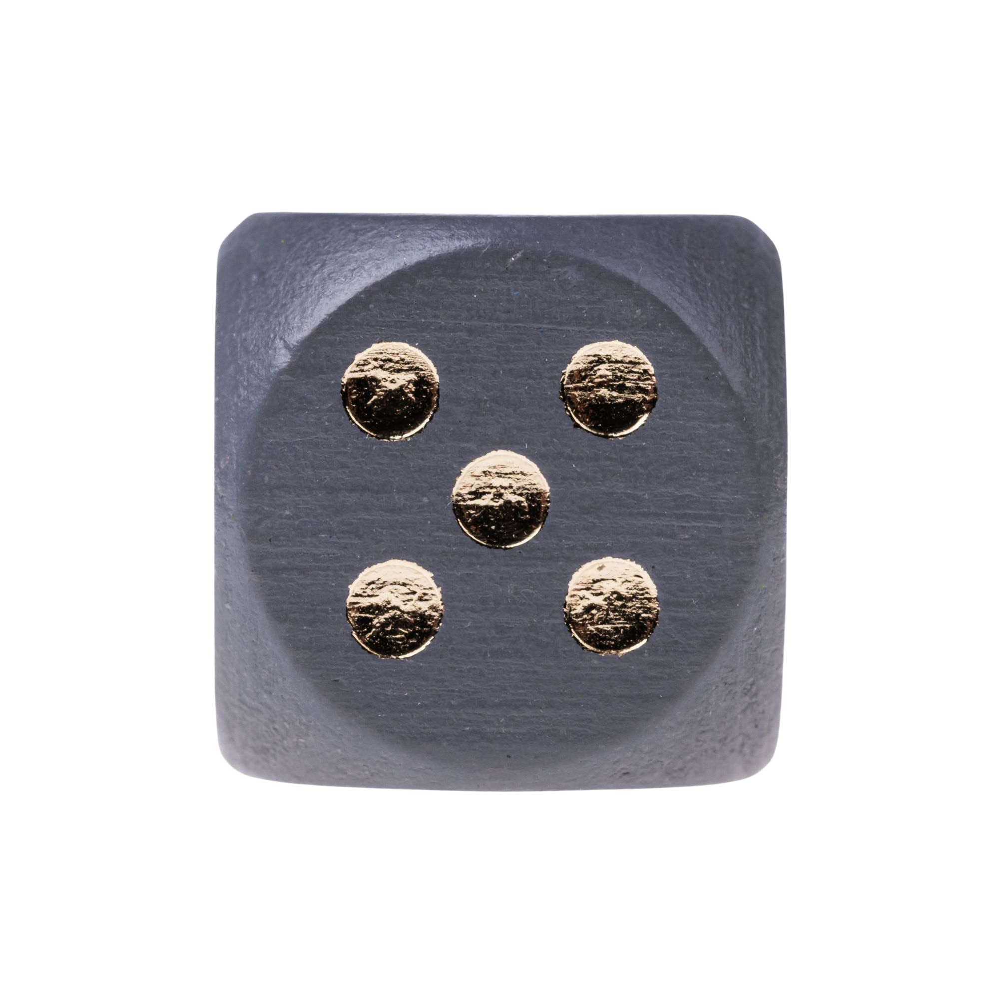 thumbnail secondaire #3 pour Dé 6 faces en bois- 16mm- Gris