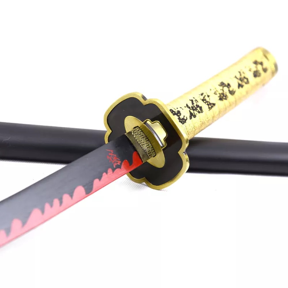 thumbnail secondaire #4 pour Katana Ornementale - Inspiré du katana de Tsugikuni Yoriichi (Demon Slayer)