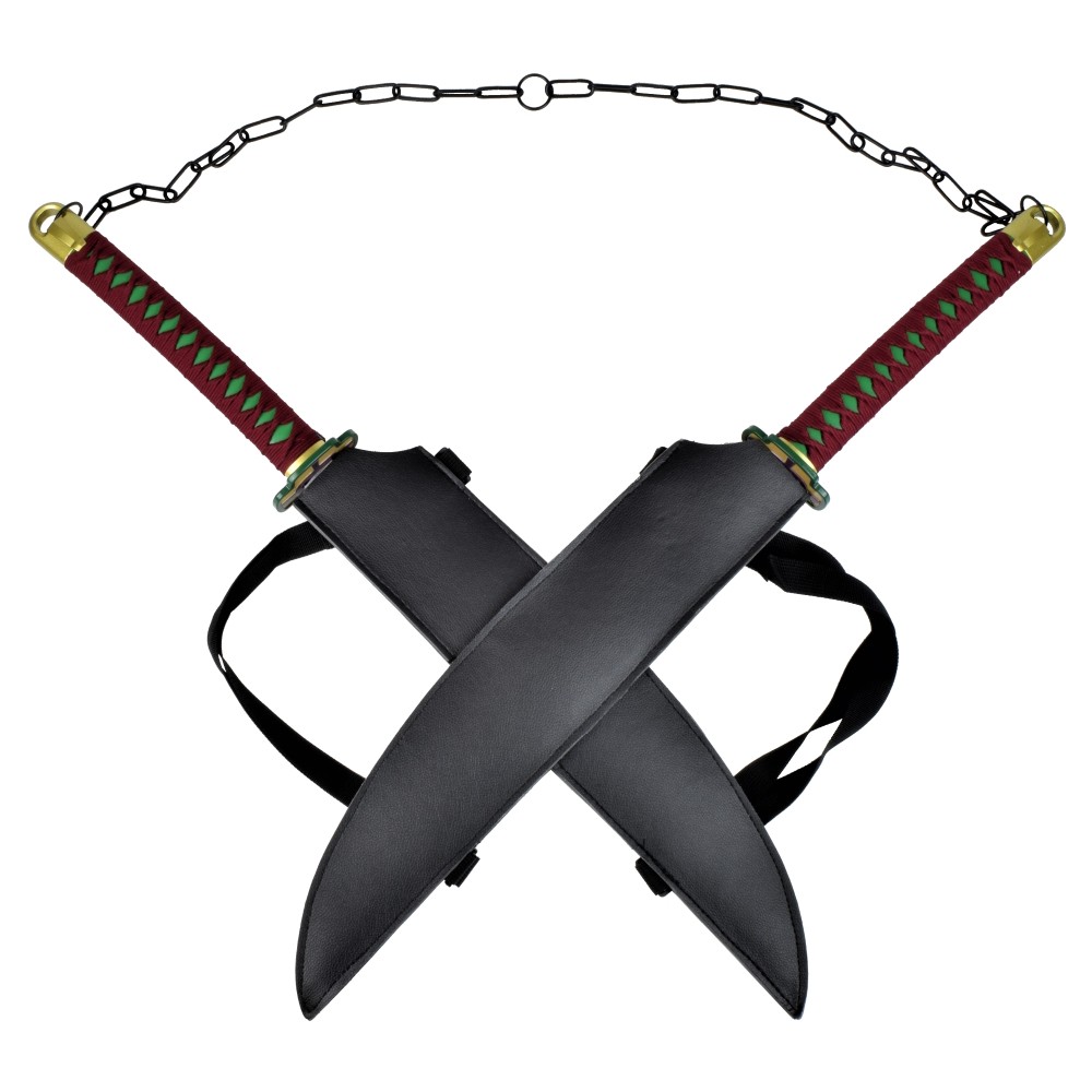 thumbnail secondaire #4 pour Épée ornementale - inspiré des épées de Tengen Uzui Nichirin (Demon Slayer)