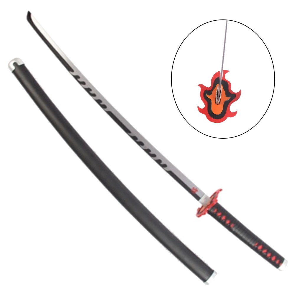 image principale pour Katana ornementale - Inspirée du katana de Tanjiro Kamado (Demon Slayer)