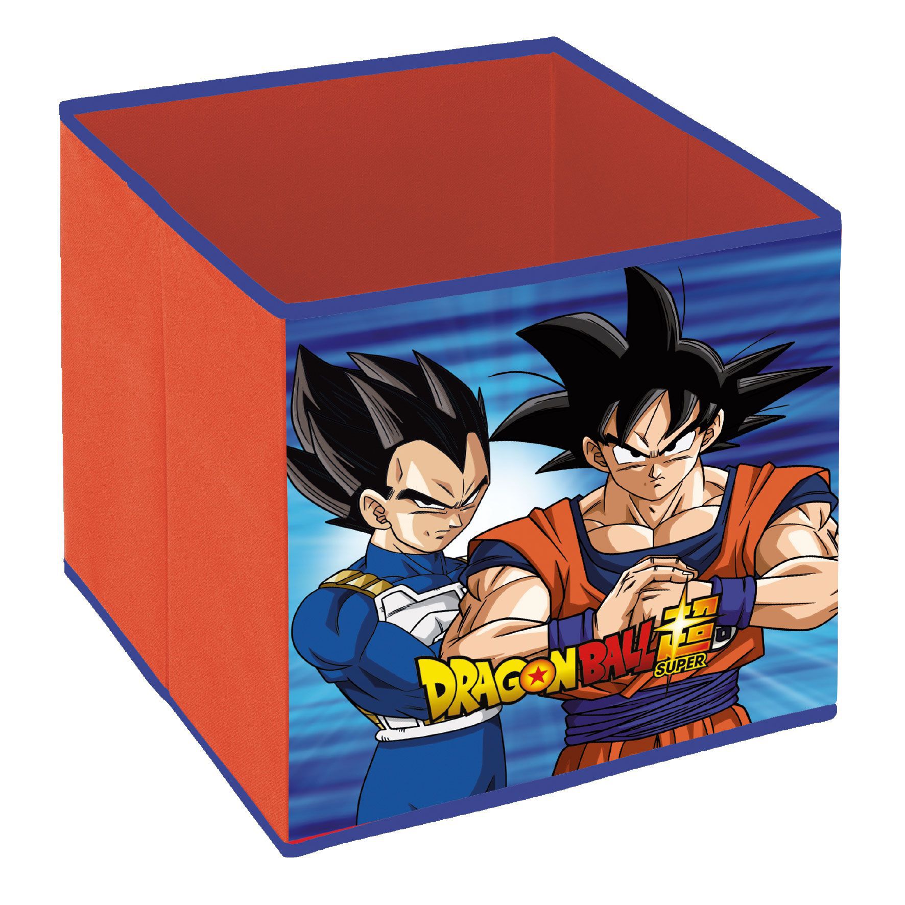 image principale pour Dragon Ball Super –  Boîte de rangement – Son Goku et Vegeta 31 x 31 x 31 cm
