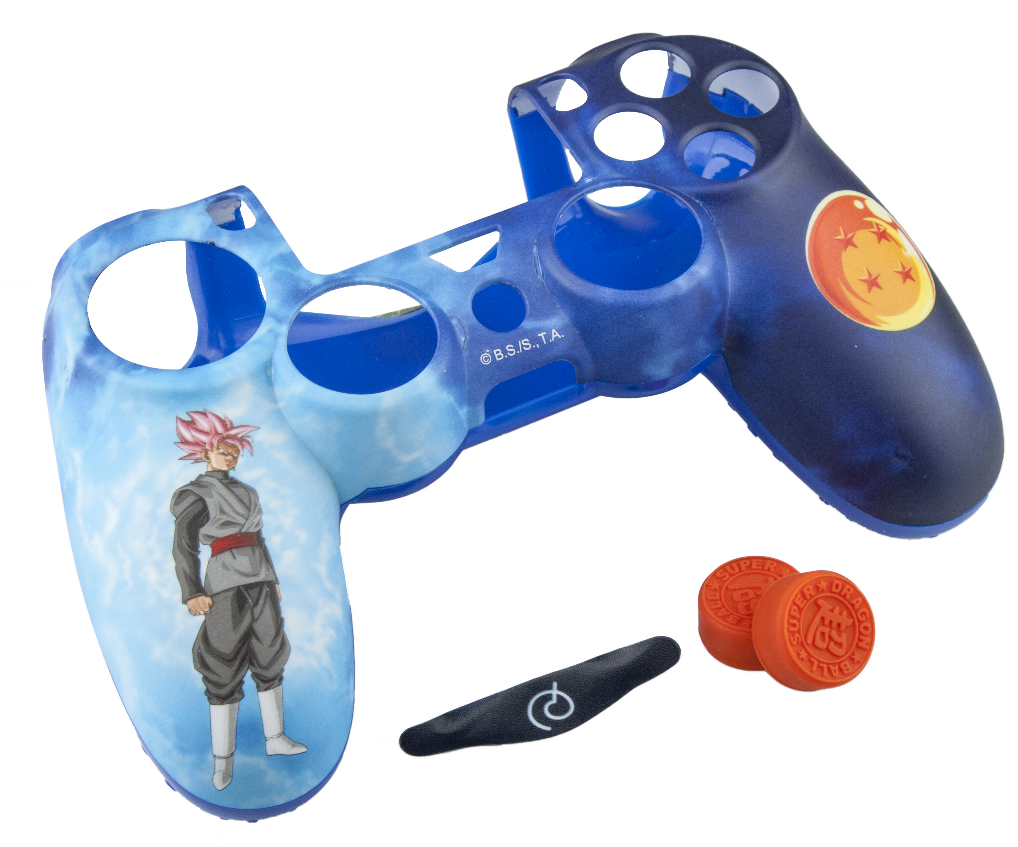 thumbnail secondaire #3 pour Dragon Ball super - Coque rigide + Grips pour manette PS4