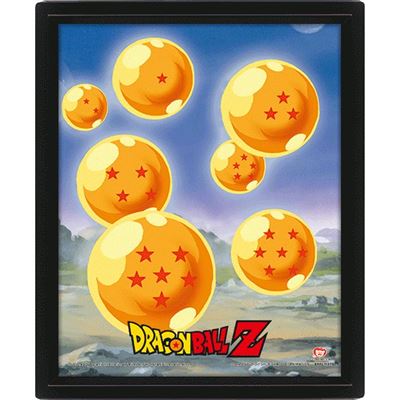 thumbnail secondaire #2 pour Dragon Ball Z - Poster 3d lenticulaire- Shenron Libérée (26x20cm)