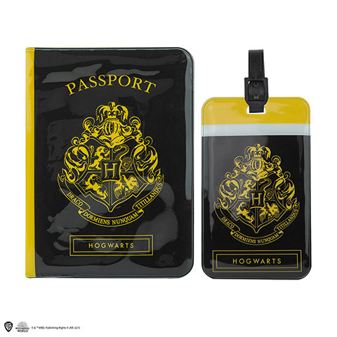 thumbnail secondaire #2 pour Harry Potter - Couverture de Passeport et Porte-étiquette -Poudlard