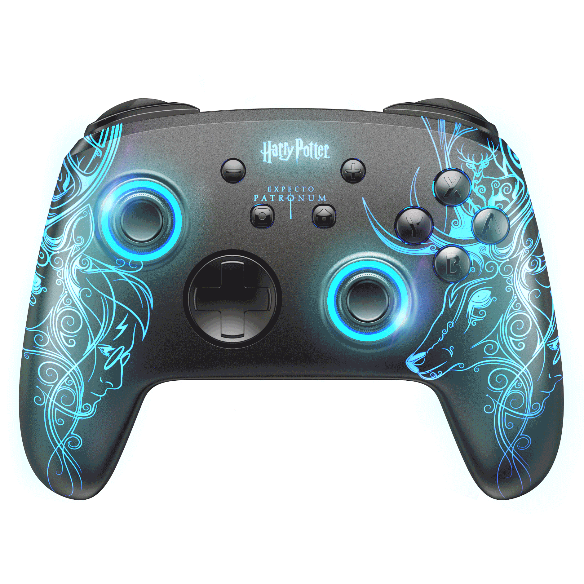 image principale pour Harry Potter - Manette Switch/PC Sans Fil RGB - Patronus Harry