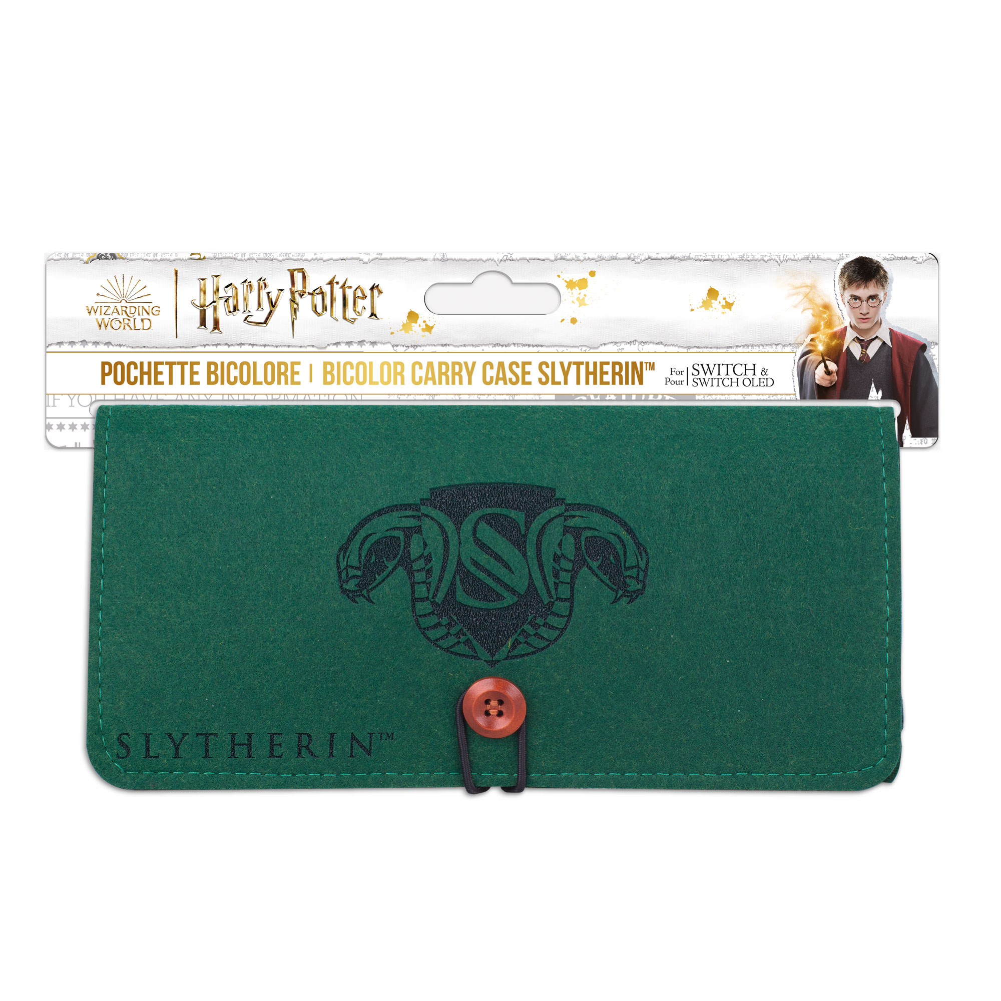 thumbnail secondaire #2 pour Harry Potter - Pochette Feutrine pour Switch Serpentard