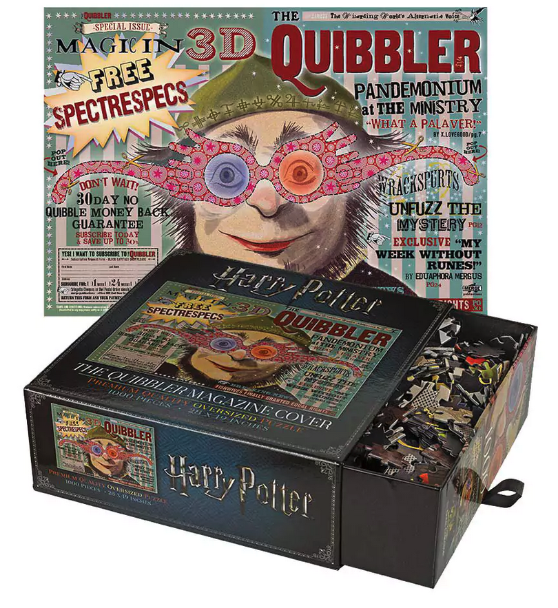 image principale pour HARRY POTTER- Puzzle -Couverture du Magazine le Chicaneur (1000 pièces)