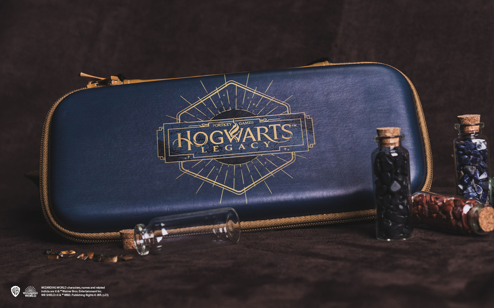 thumbnail secondaire #4 pour Harry Potter - Sacoche slim pour Switch et Switch Oled - Hogwarts Legacy logo