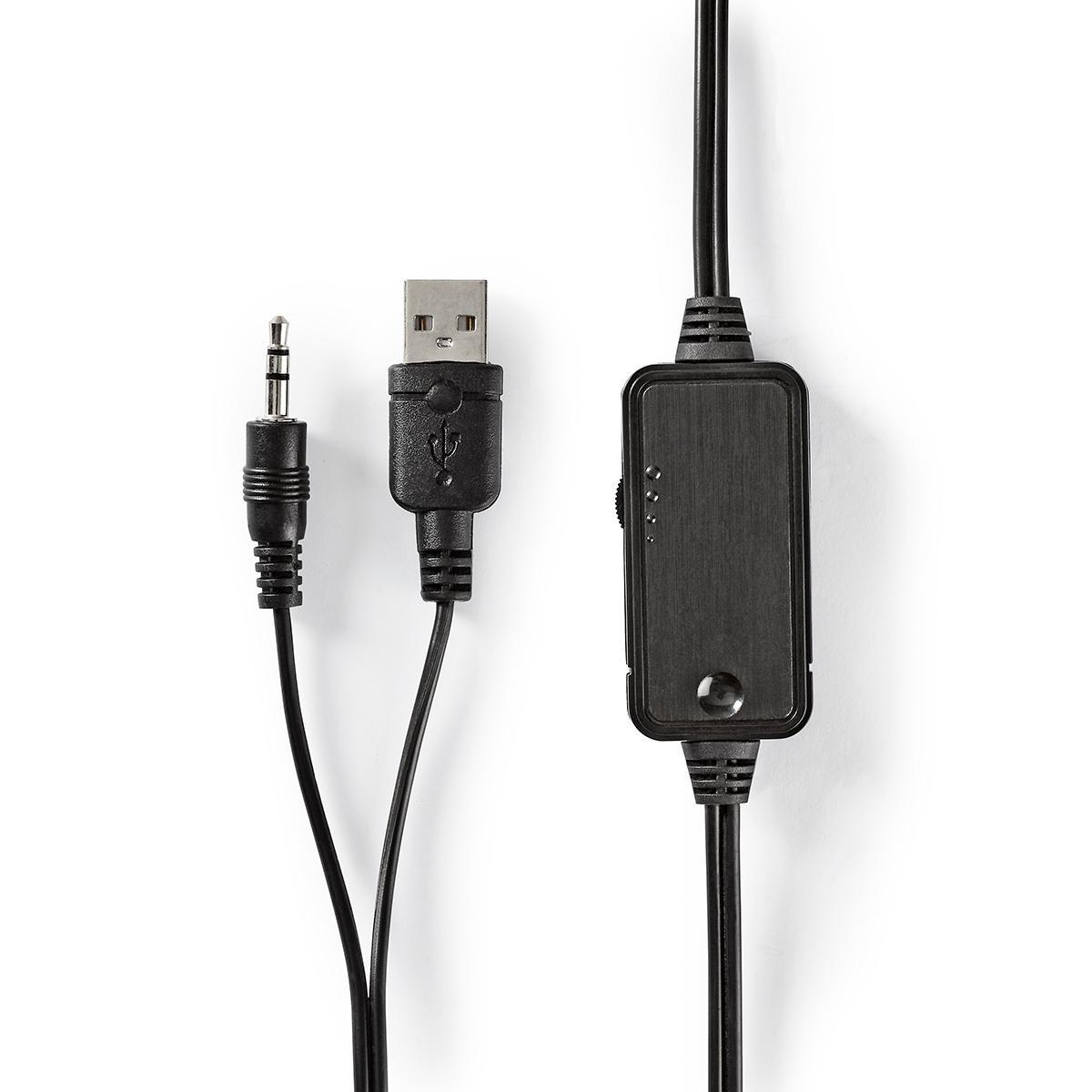 thumbnail secondaire #5 pour haut-parleur PC 2,0- Alimentation par USB - prise 3,5 mm -Contrôle du Volume - Sortie de connexions - 18 W