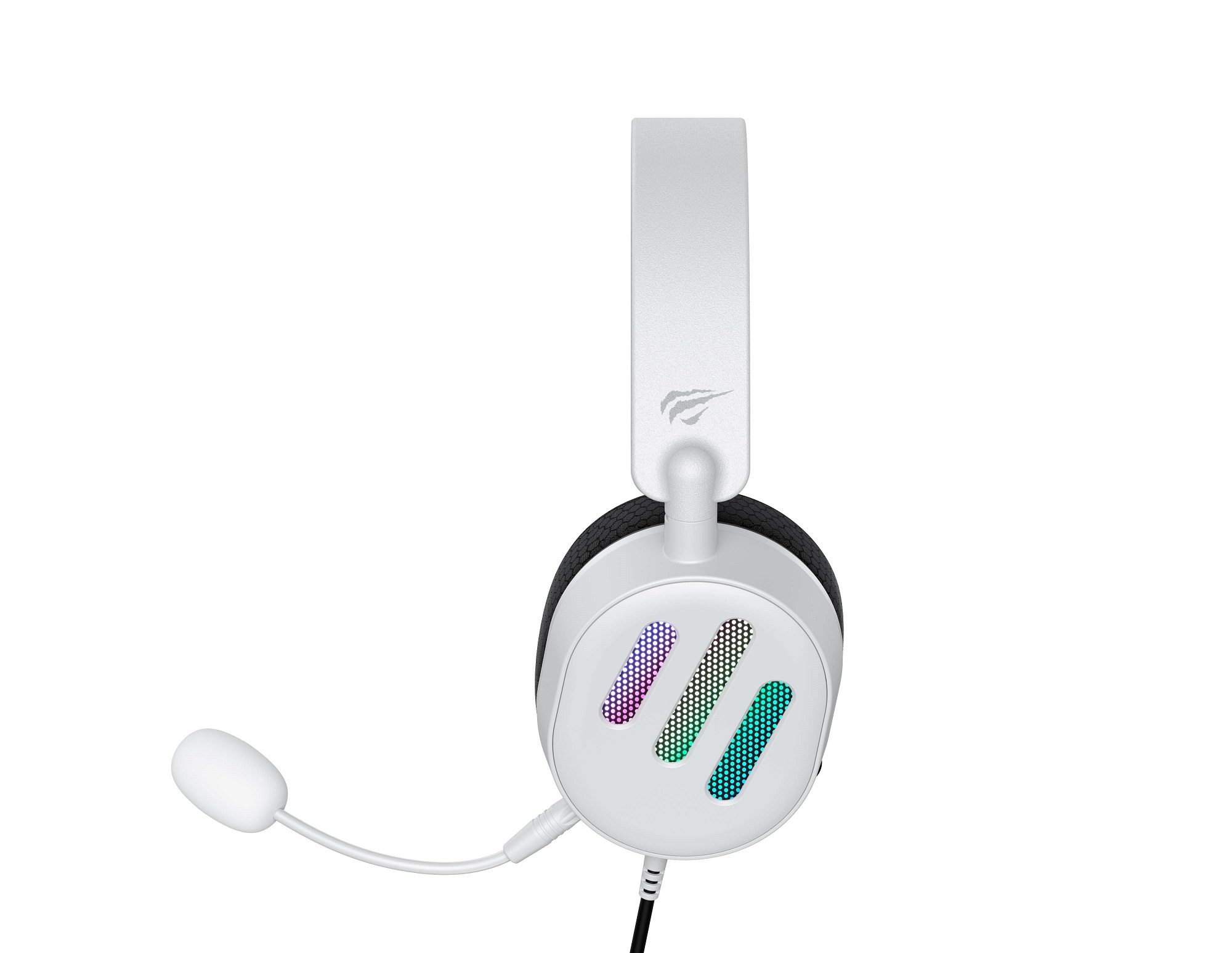 thumbnail secondaire #5 pour HAVIT - Casque Gaming RGB- Filaire avec Micro - Blanc