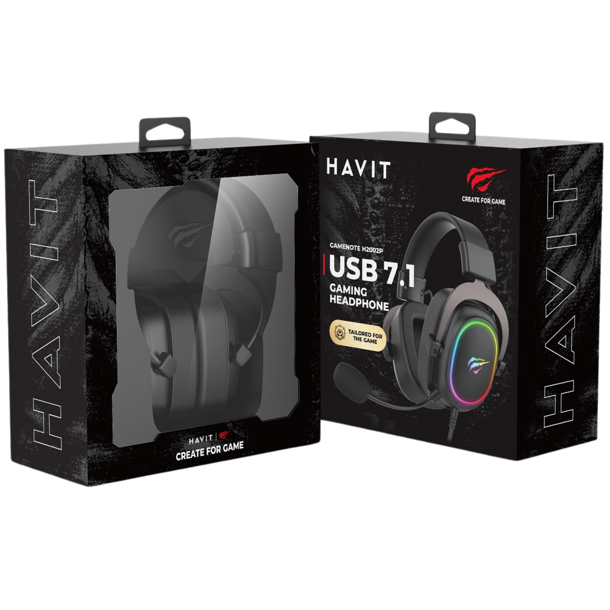 thumbnail secondaire #6 pour HAVIT - Casque Gaming RGB - Filaire avec micro