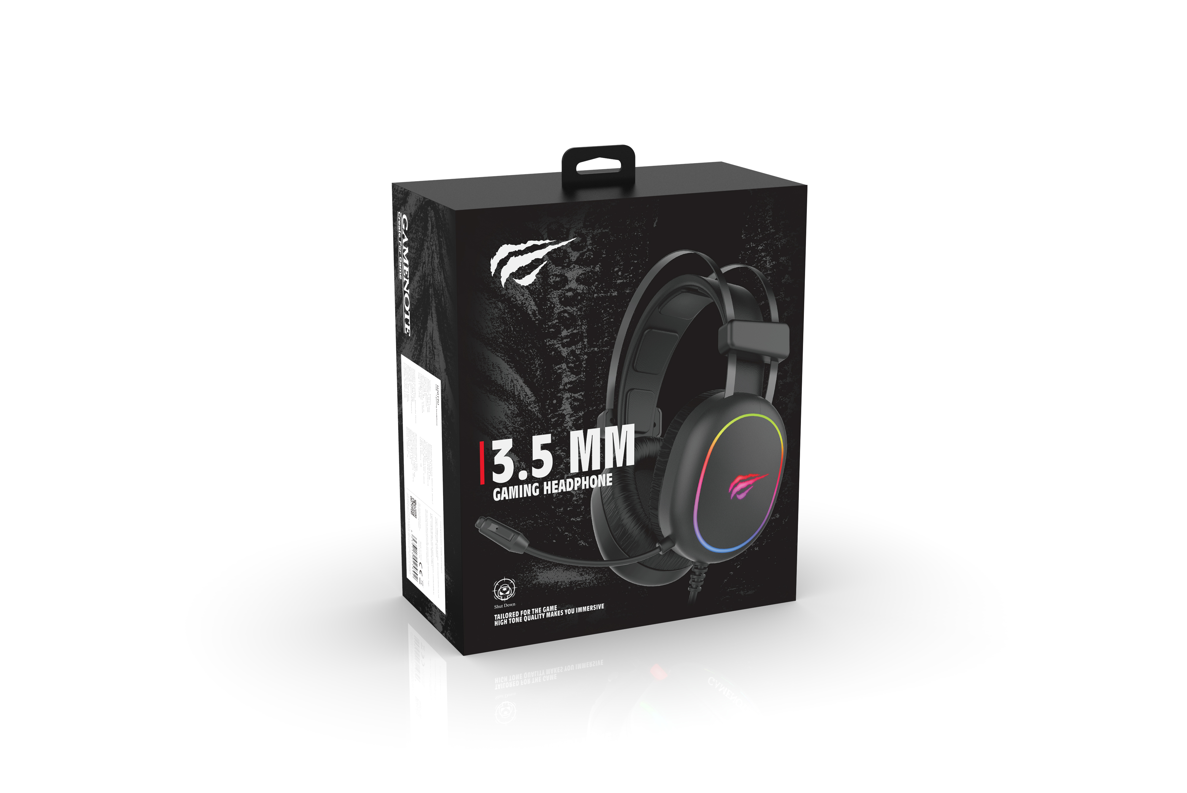 thumbnail secondaire #3 pour HAVIT - Casque Gaming RGB - Filaire avec Micro