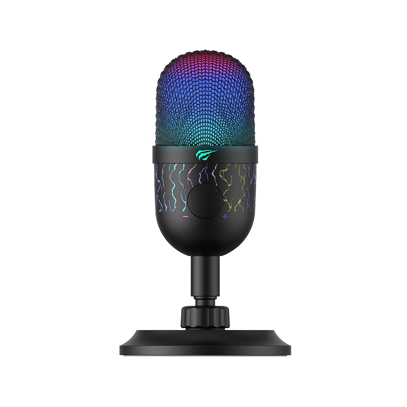 image principale pour HAVIT - Micro Gaming RGB Omnidirectionel sur pied