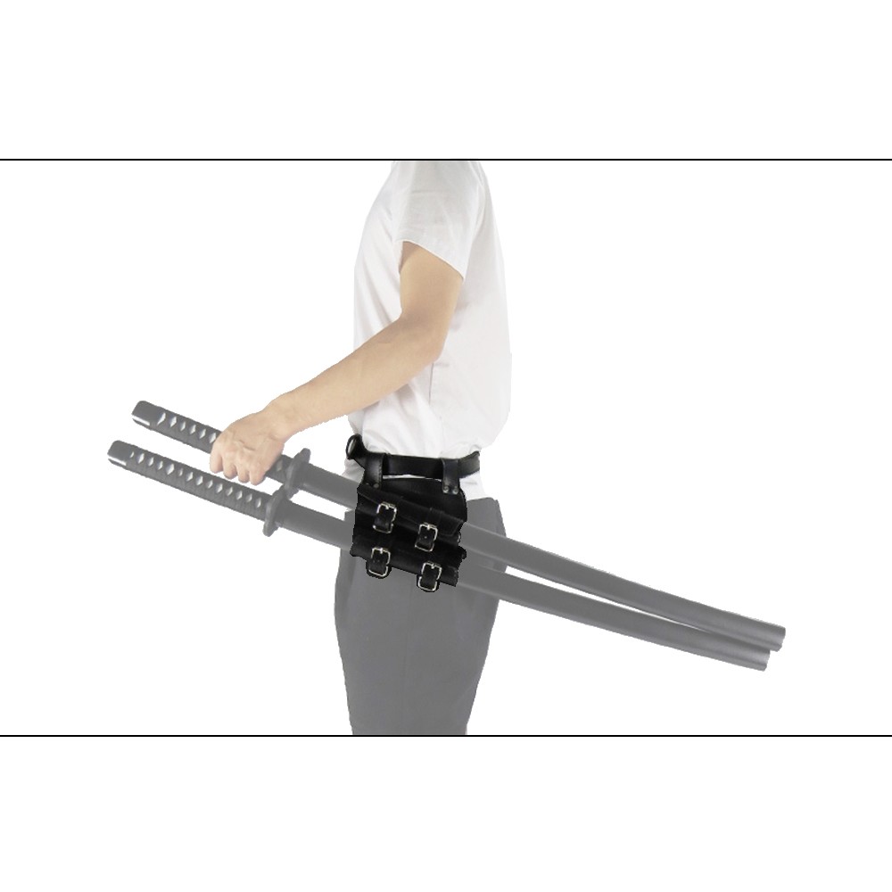 thumbnail secondaire #3 pour Holster de ceinture pour deux katanas
