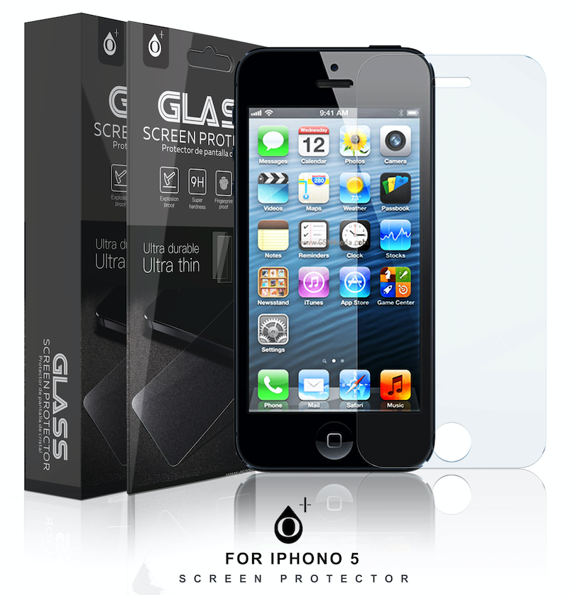 image principale pour iPhone - Verre Trempé 4 pouces - 5/5C/5S/SE 0.33mm 2.5D
