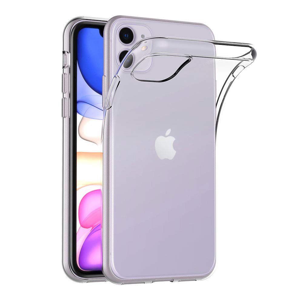 thumbnail secondaire #3 pour Iphone - Coque silicone transparent 0,3mm- Iphone 12/ 12 Pro