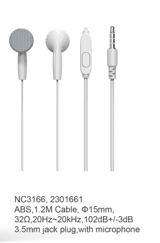 image principale pour Kit Main Libre Ecouteurs + Micro (compatible iPhone) - SANS EMBALLAGE