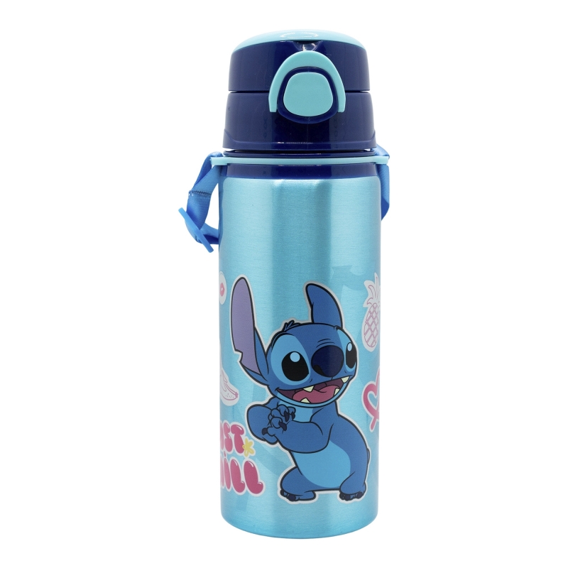 thumbnail secondaire #2 pour Lilo&Stitch - Bouteille Aluminium avec sangle 730 ML - Stitch