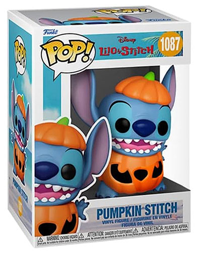 thumbnail secondaire #2 pour Lilo&Stitch - Funko Pop 1087 - Stitch Citrouille
