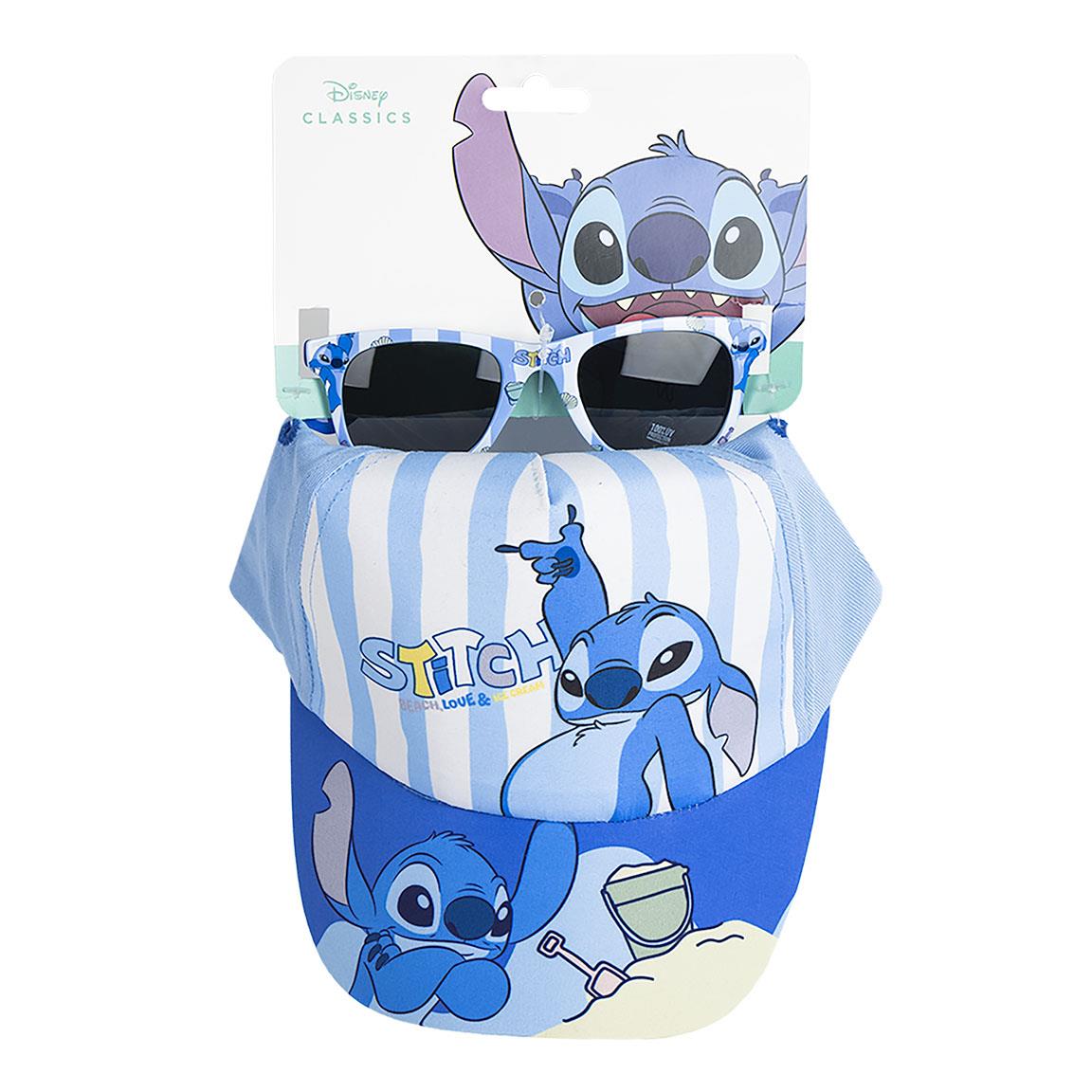 thumbnail secondaire #2 pour Lilo&Stitch – Pack Casquette et lunettes de solei (Enfant 53cm) – Stitch