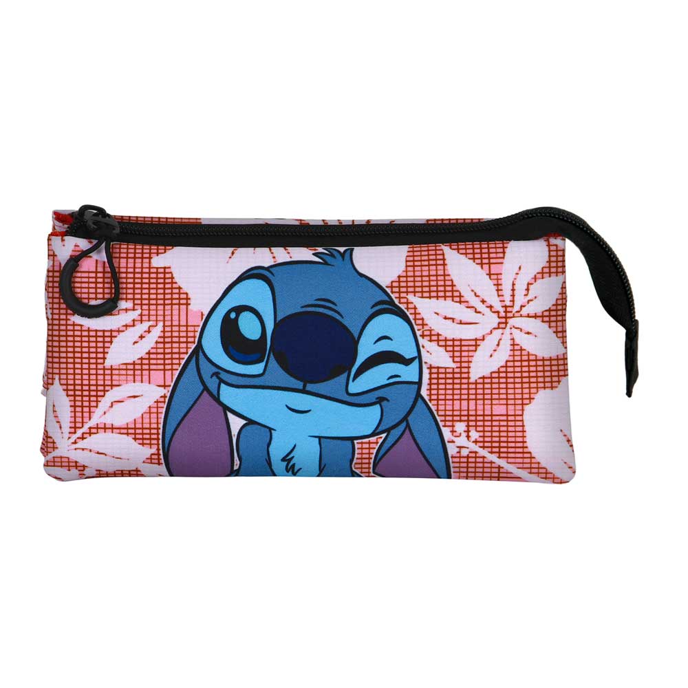image principale pour Lilo&Stitch - Trousse triple compartiment- Stitch Maui