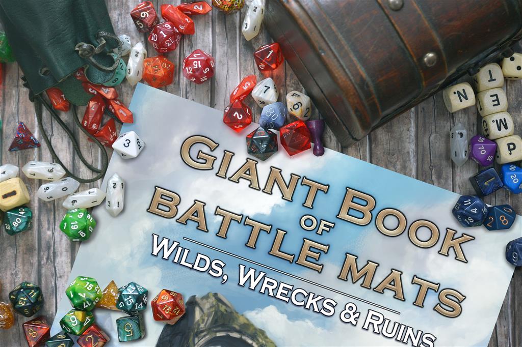 thumbnail secondaire #6 pour Livre plateau de jeu : Giant Book of Battle Mats Wrecks & Ruins (A3)