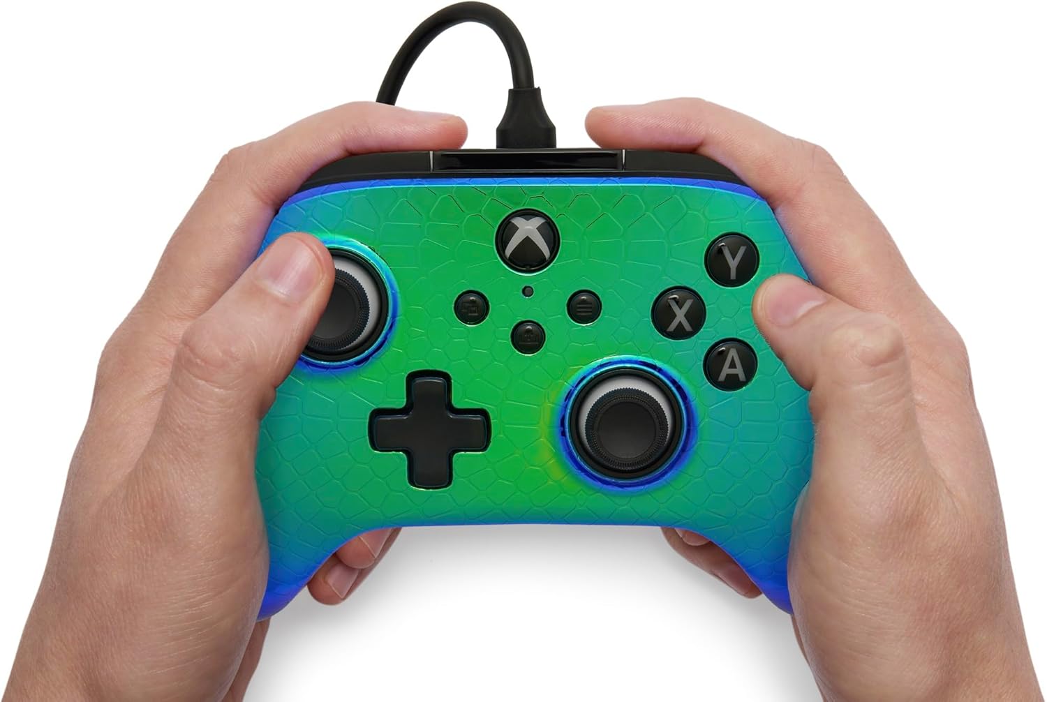 thumbnail secondaire #3 pour Manette Filaire Advantage Xbox Series X|S - Raptor Chrome