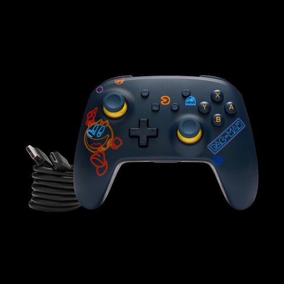 thumbnail secondaire #5 pour Manette sans fil Améliorée Switch- PAC-MAN Neon Arcade