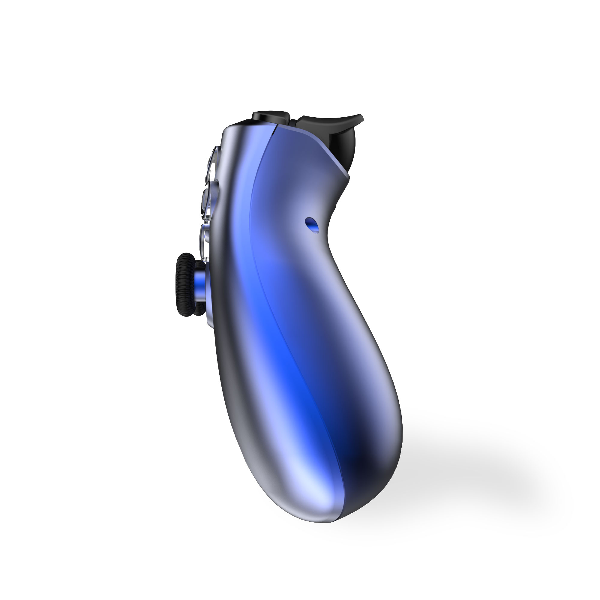thumbnail secondaire #5 pour Manette Sans Fil pour PS4 Avec Prise Jack pour casque - Metal Blue 