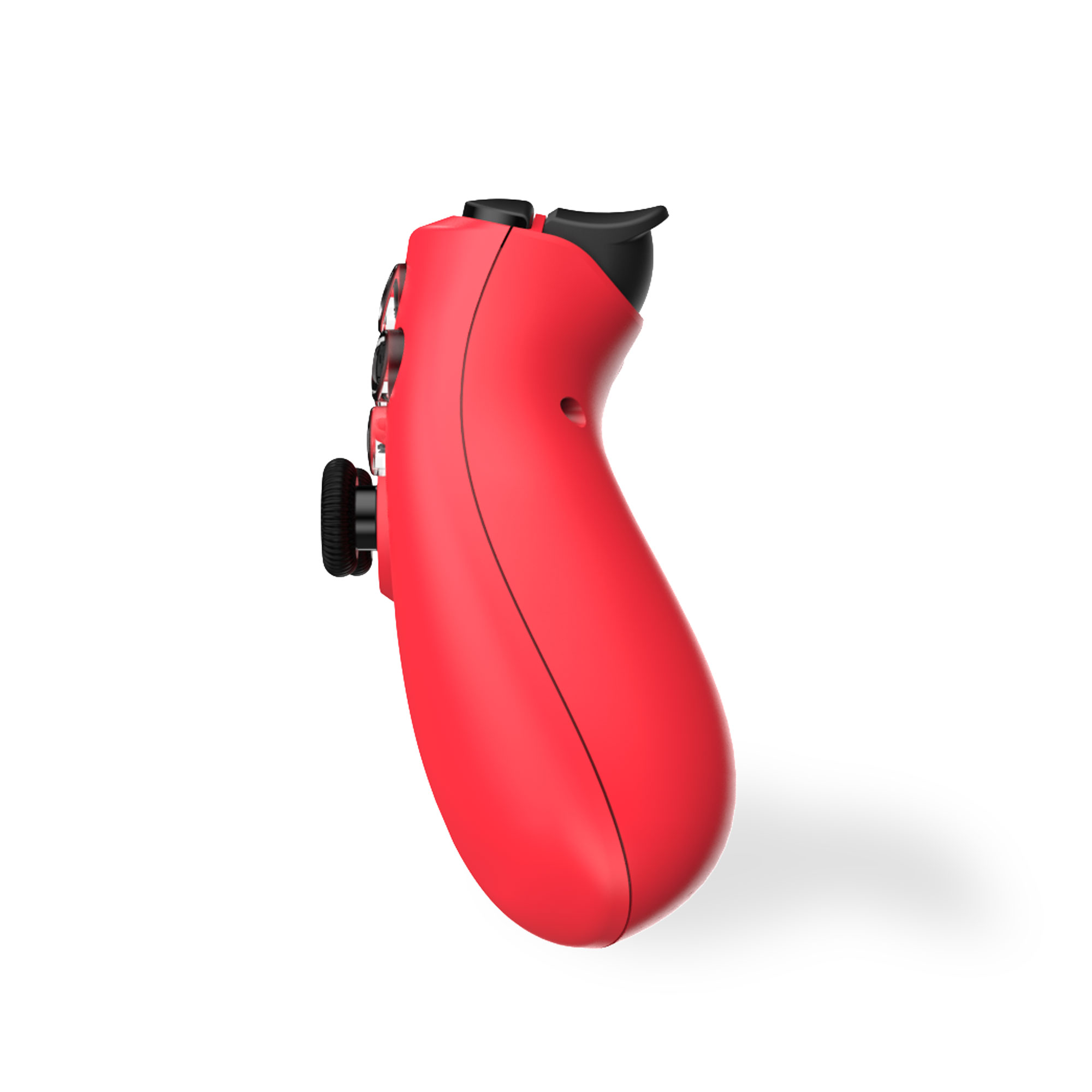 thumbnail secondaire #6 pour Manette Sans Fil Rouge pour PS4 Avec Prise Jack pour casque et boutons lumineux