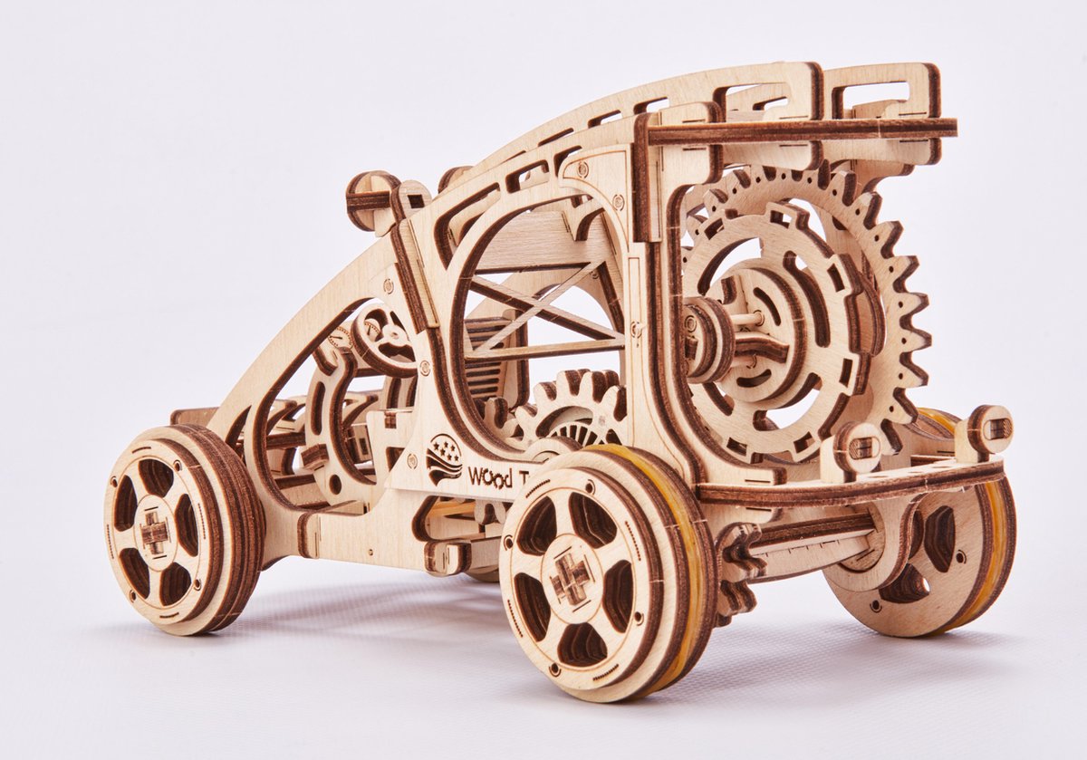 thumbnail secondaire #3 pour Mécanisme 3D en bois - Buggy - 144 pcs
