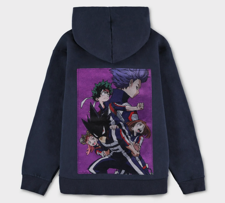 thumbnail secondaire #3 pour My Hero Academia – Hoodie Enfant - Kangaroo Pocket 