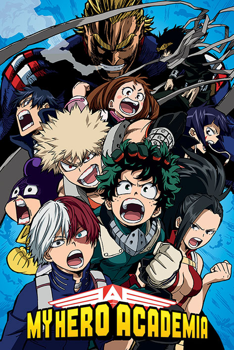 image principale pour My Hero Academia - Maxi Poster - Cobalt Blast Group