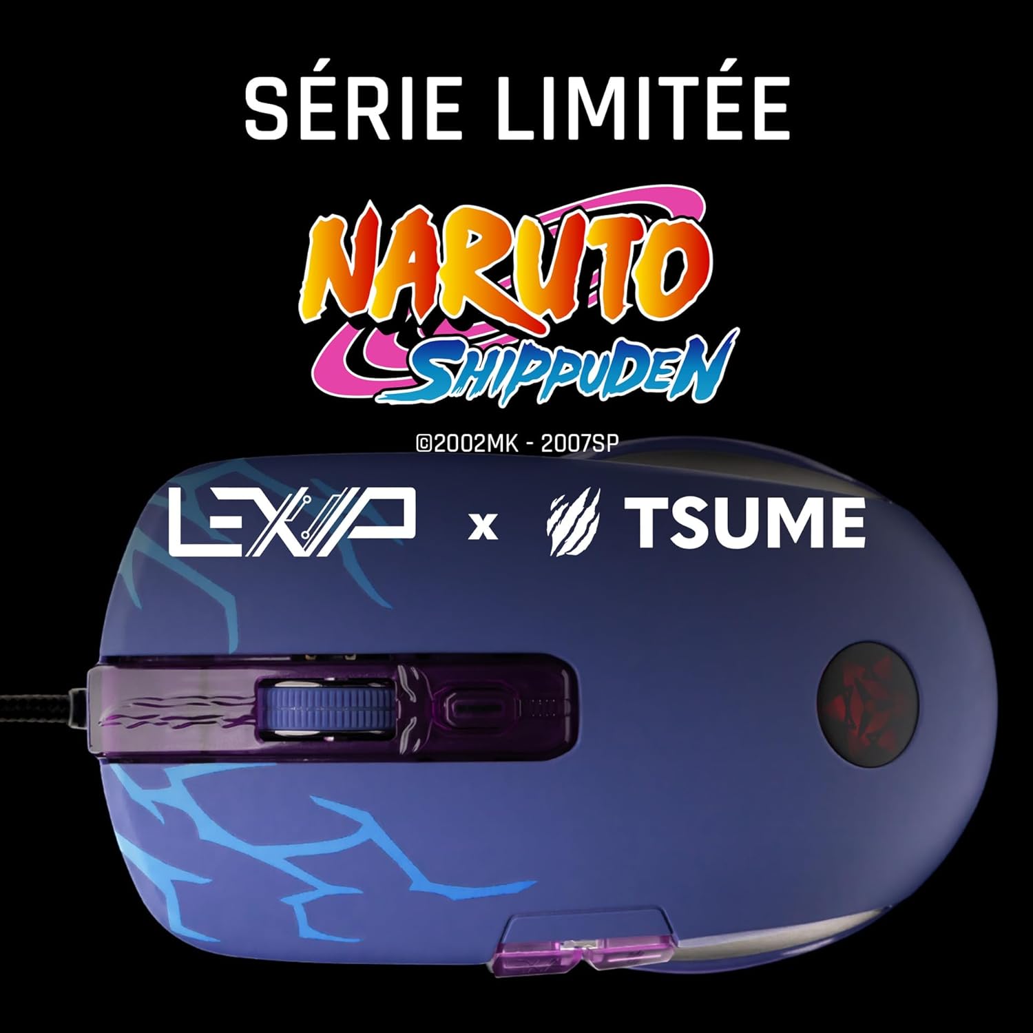 thumbnail secondaire #3 pour Naruto Shippuden - Souris Filaire Lexip x Tsume - Sasuke