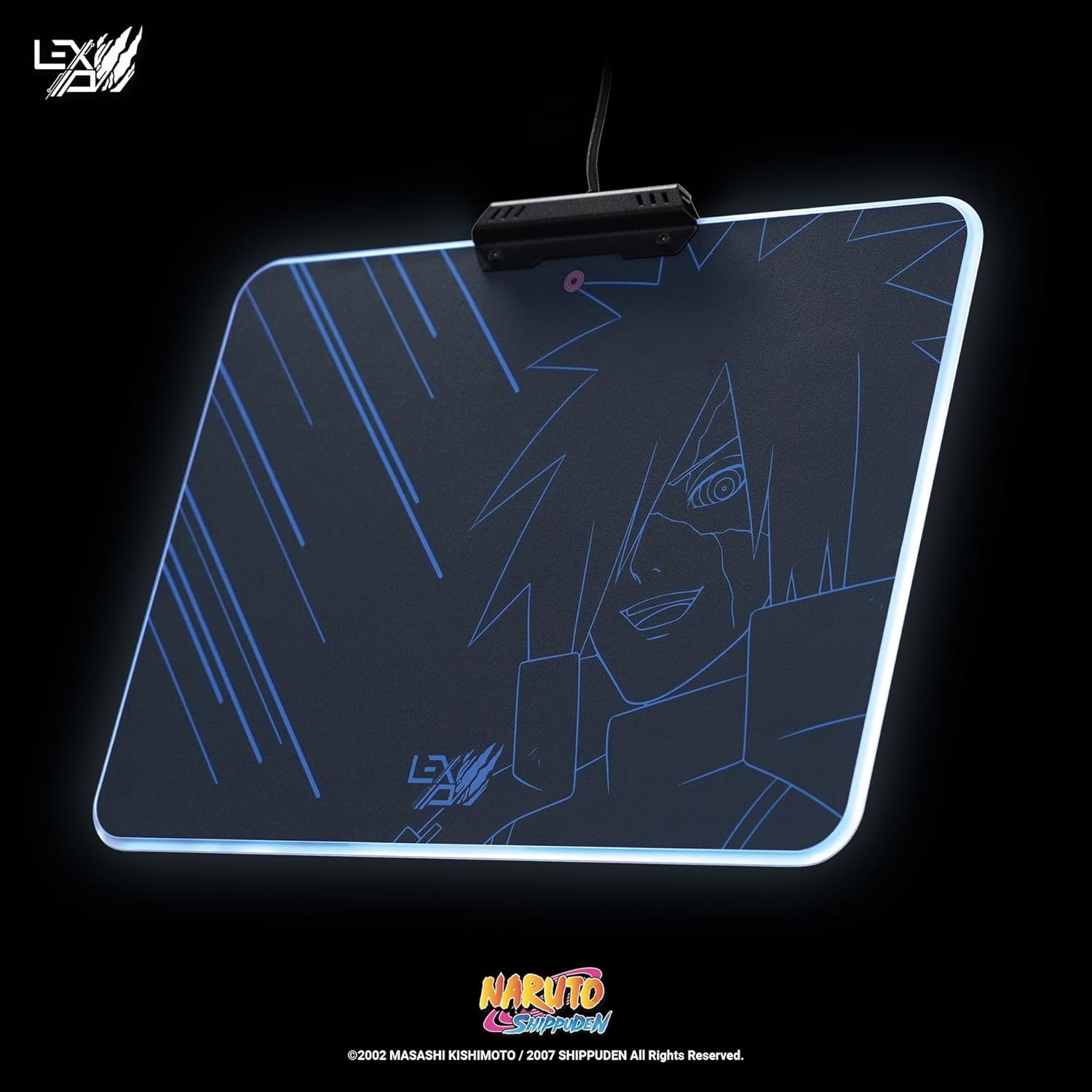 thumbnail secondaire #3 pour Naruto Shippuden - Tapis de souris avec LED - Mandara