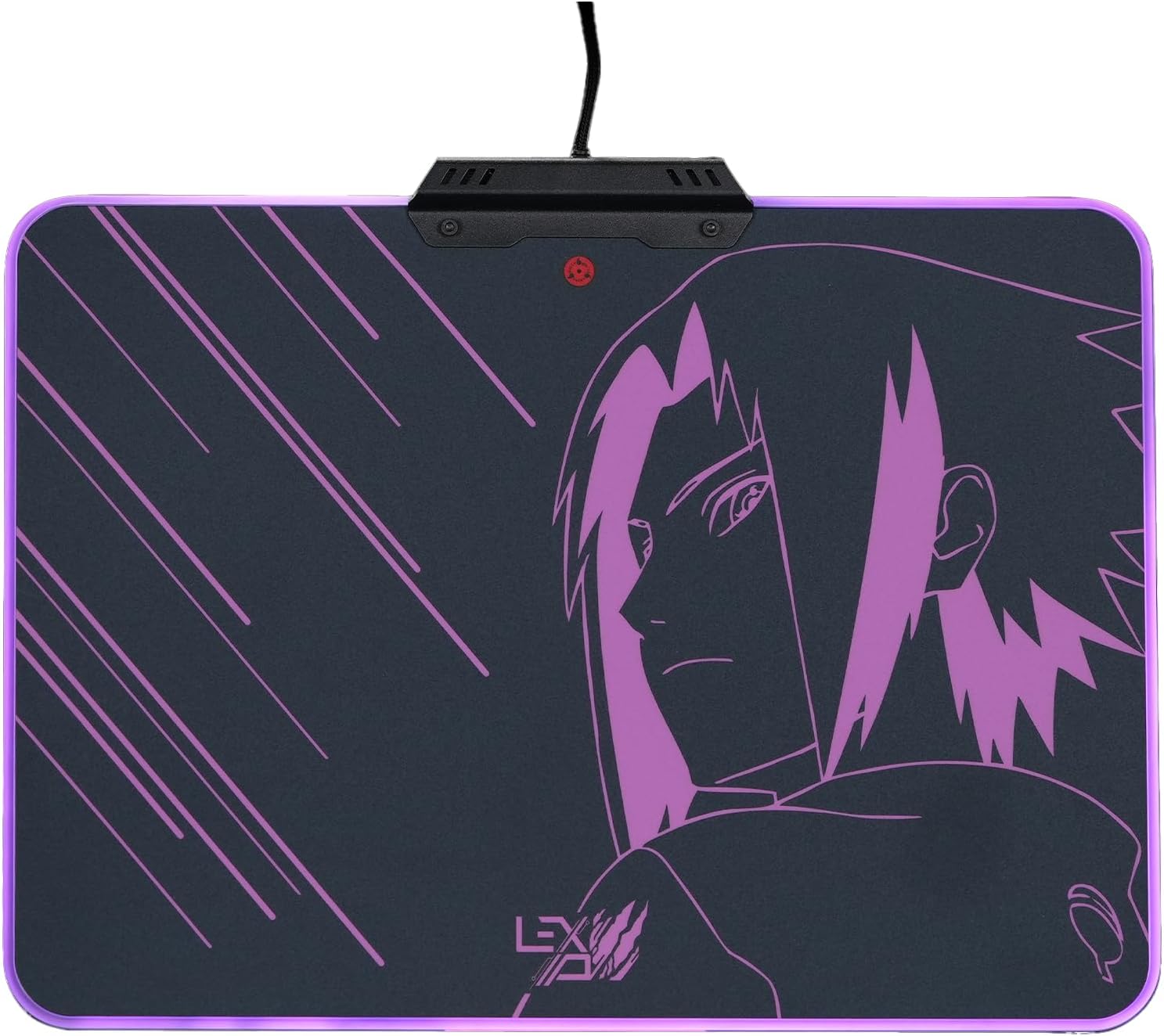 image principale pour Naruto Shippuden - Tapis de souris avec LED - Sasuke Revenge