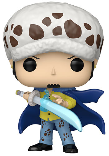 thumbnail secondaire #3 pour One Piece- Funko POP 1894 -Trafalgar Law avec Bleu Anesthesia 