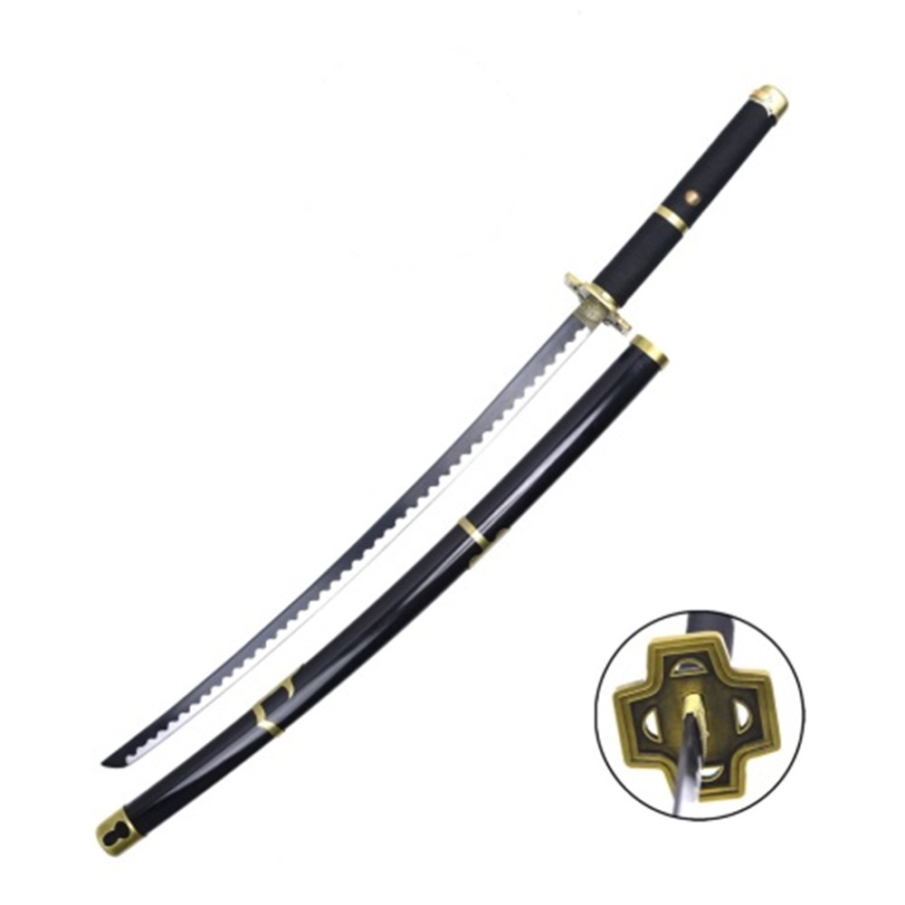 image principale pour Katana en bambou - Inspiré du katana Yubashiri de Roronoa Zoro 