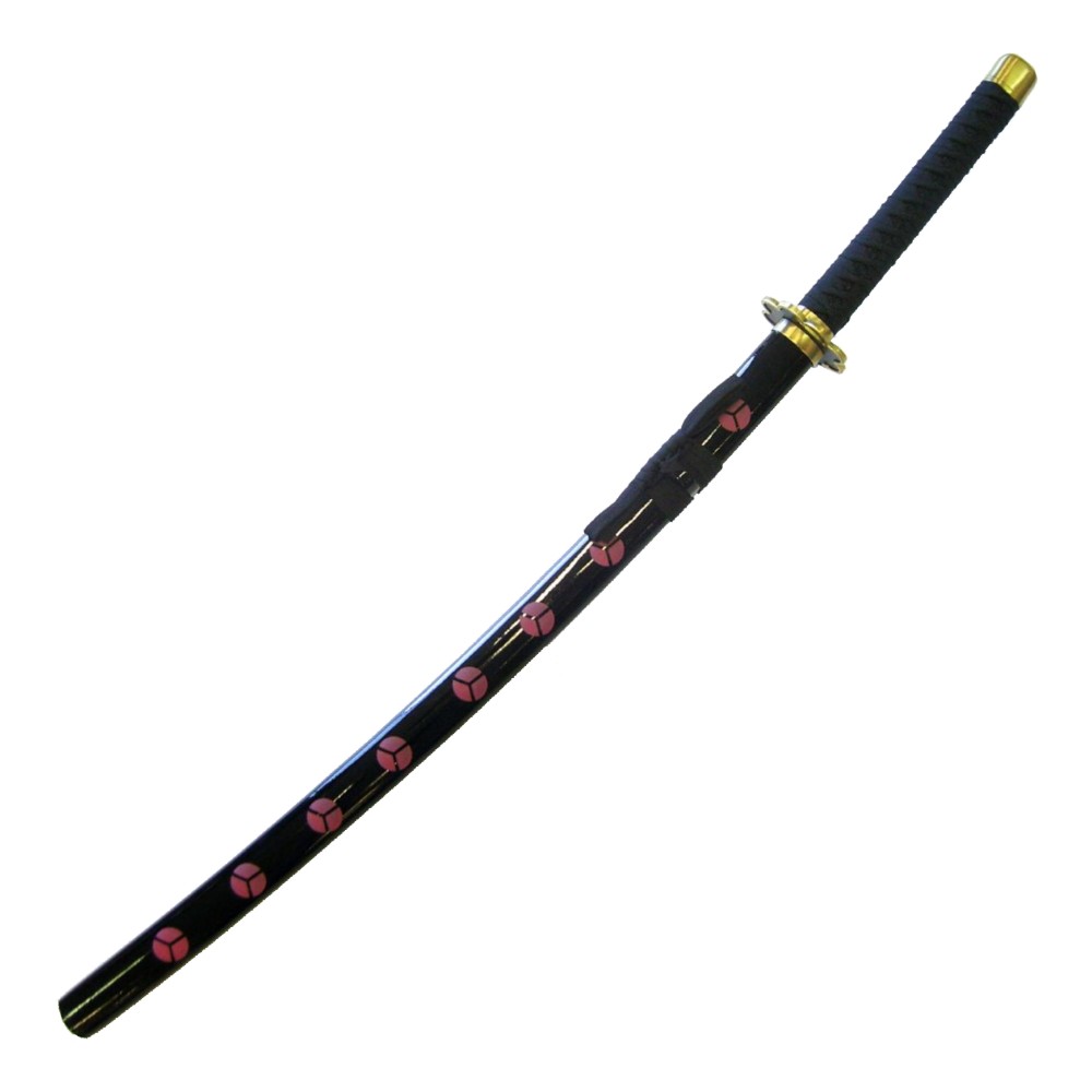 thumbnail secondaire #2 pour Katana Ornementale - Inspiré du katana de Roronoa Zoro's Shusui V2 (One Piece)