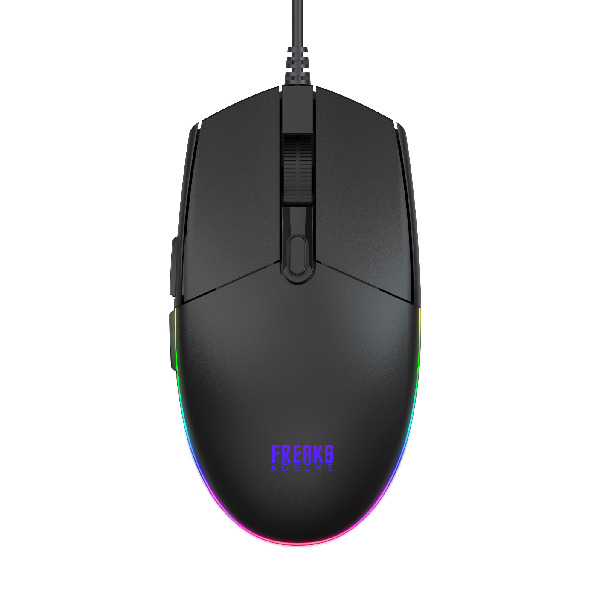 thumbnail secondaire #5 pour Pack 4en1 RGB Clavier PC AZERTY+Souris+Tapis+Casque - RGB