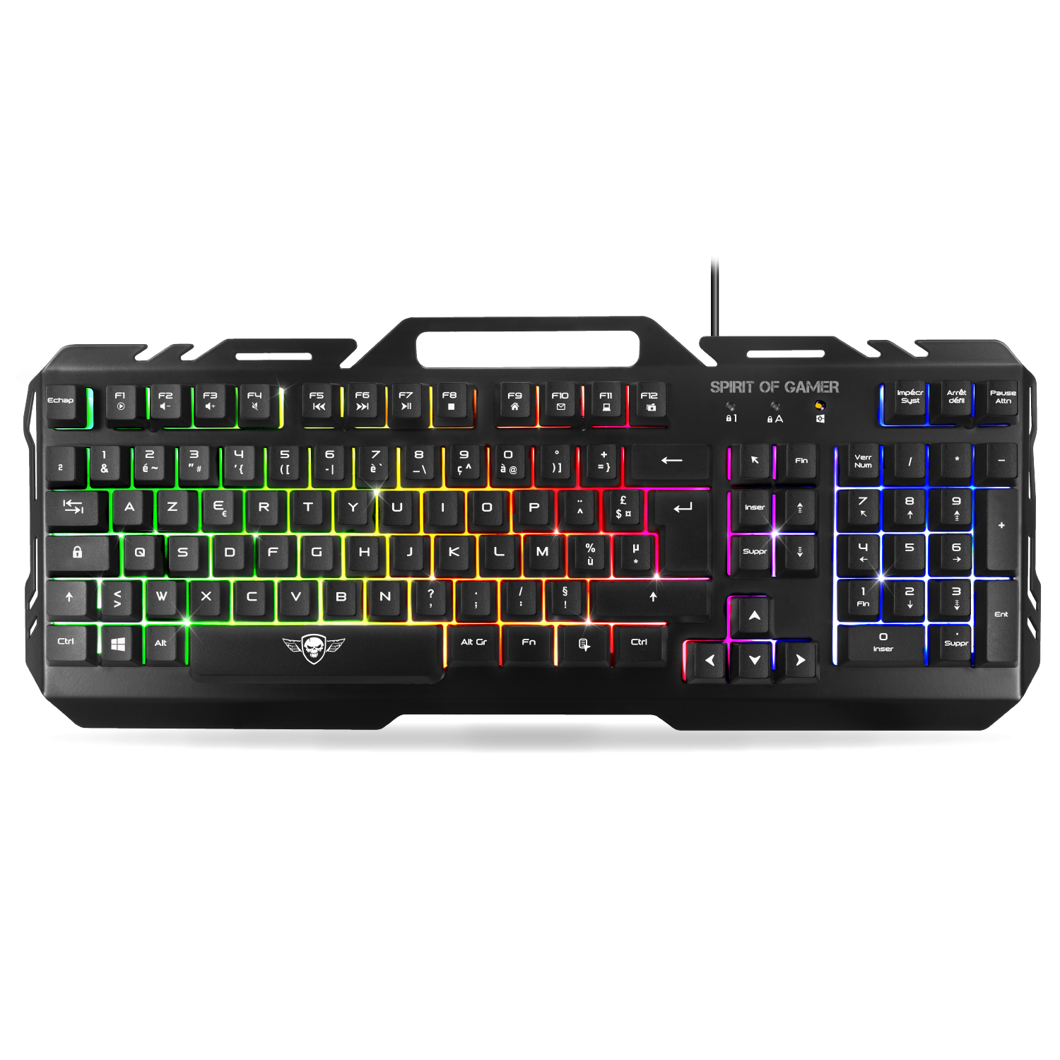 thumbnail secondaire #4 pour Pack Clavier Pro MK5 + Souris + tapis (Design RGB)
