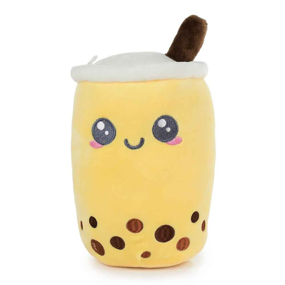image principale pour Peluche Bubble Tea 27 cm - Jaune 21x12x12 (cm)