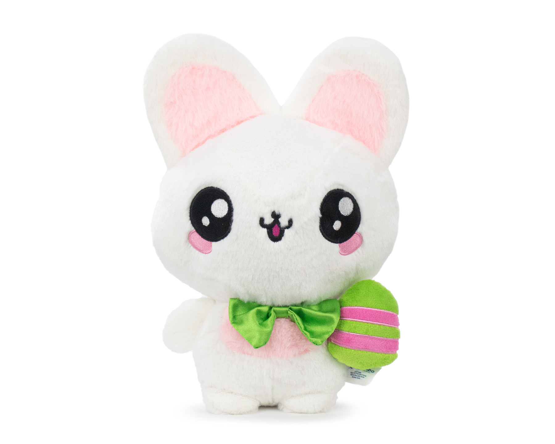 image principale pour Peluche Kawaii world - Lapin neud de papillon vert - 23cm