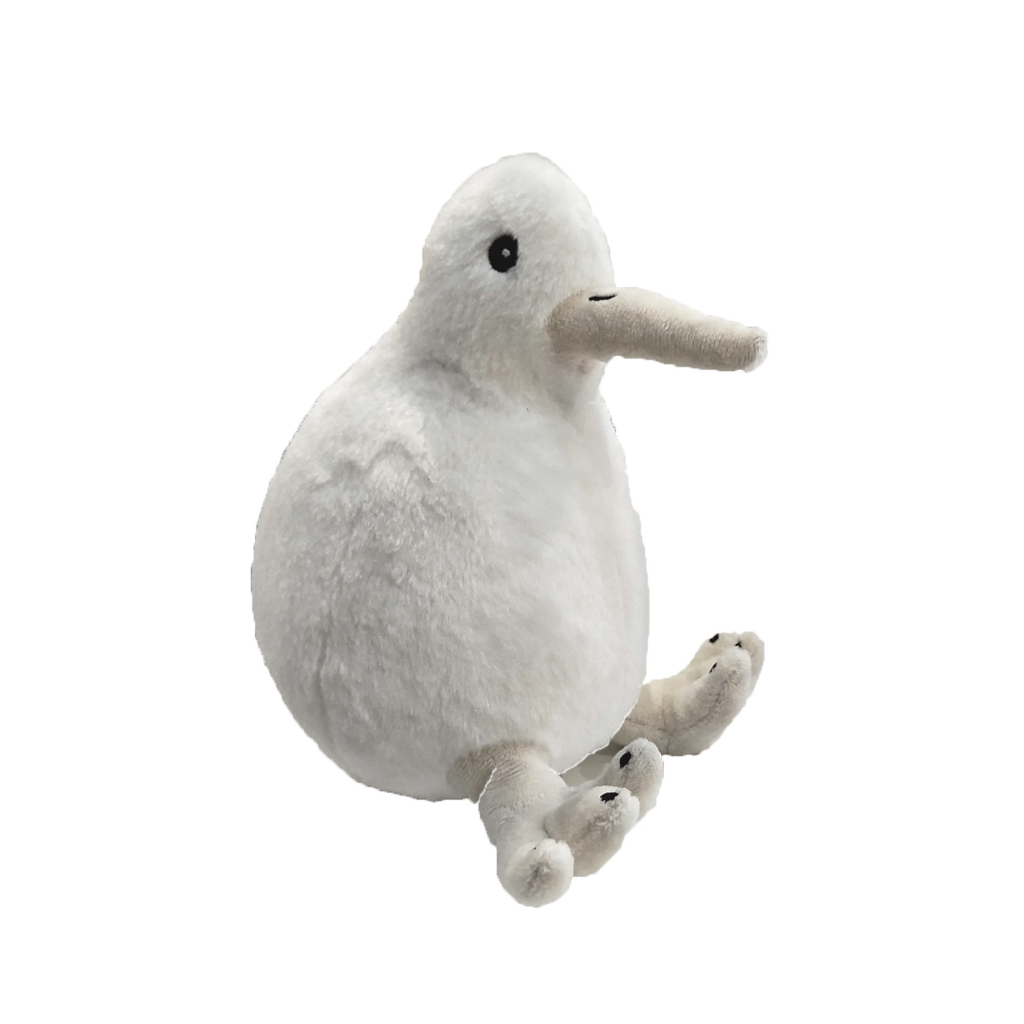 image principale pour Peluche Kiwi - 20 cm - Blanc