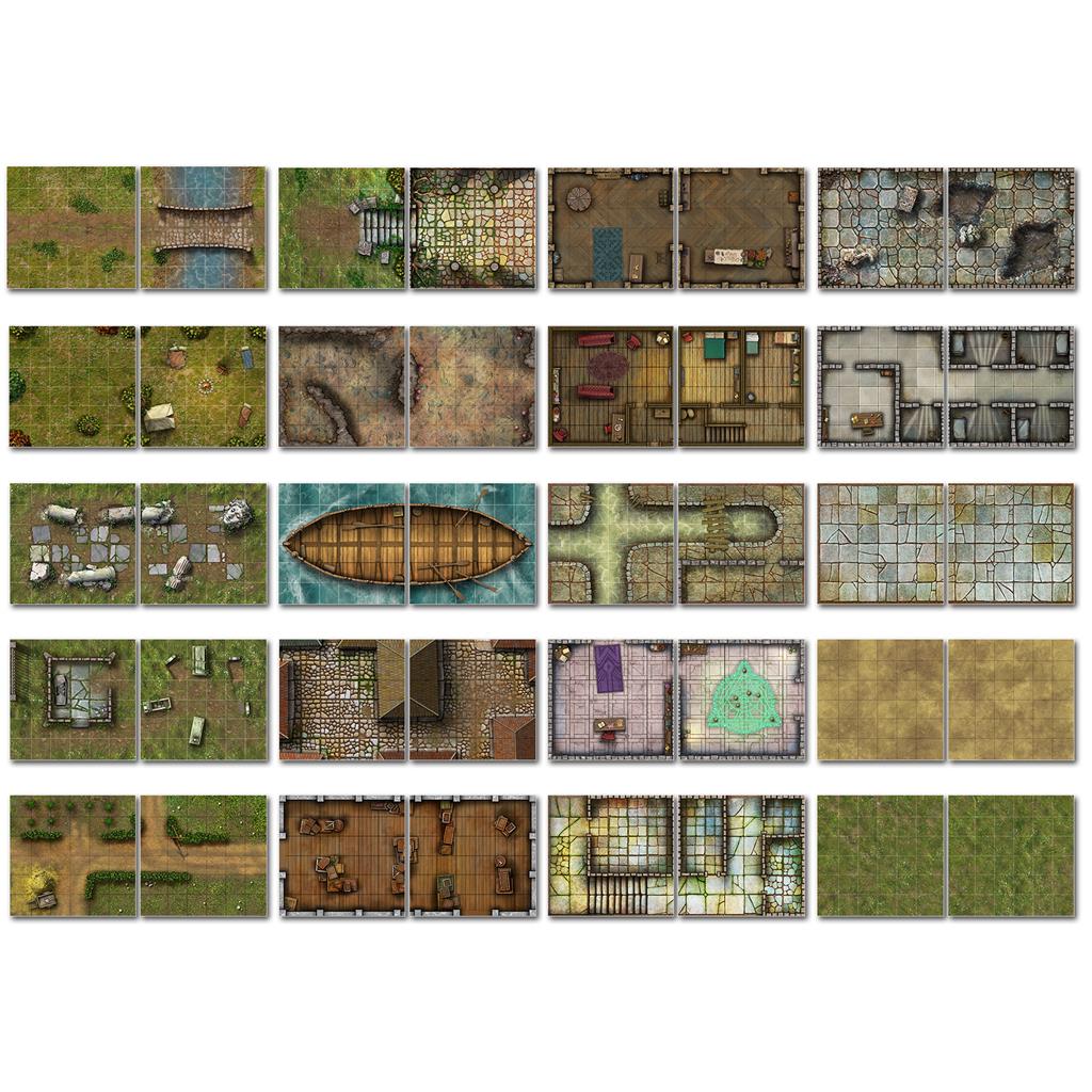 thumbnail secondaire #3 pour Petit livre de Battle Mats : Destinations et curiosités
