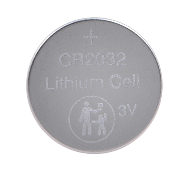 thumbnail secondaire #3 pour Pile bouton lithium blister CR2032 3V 225mAh